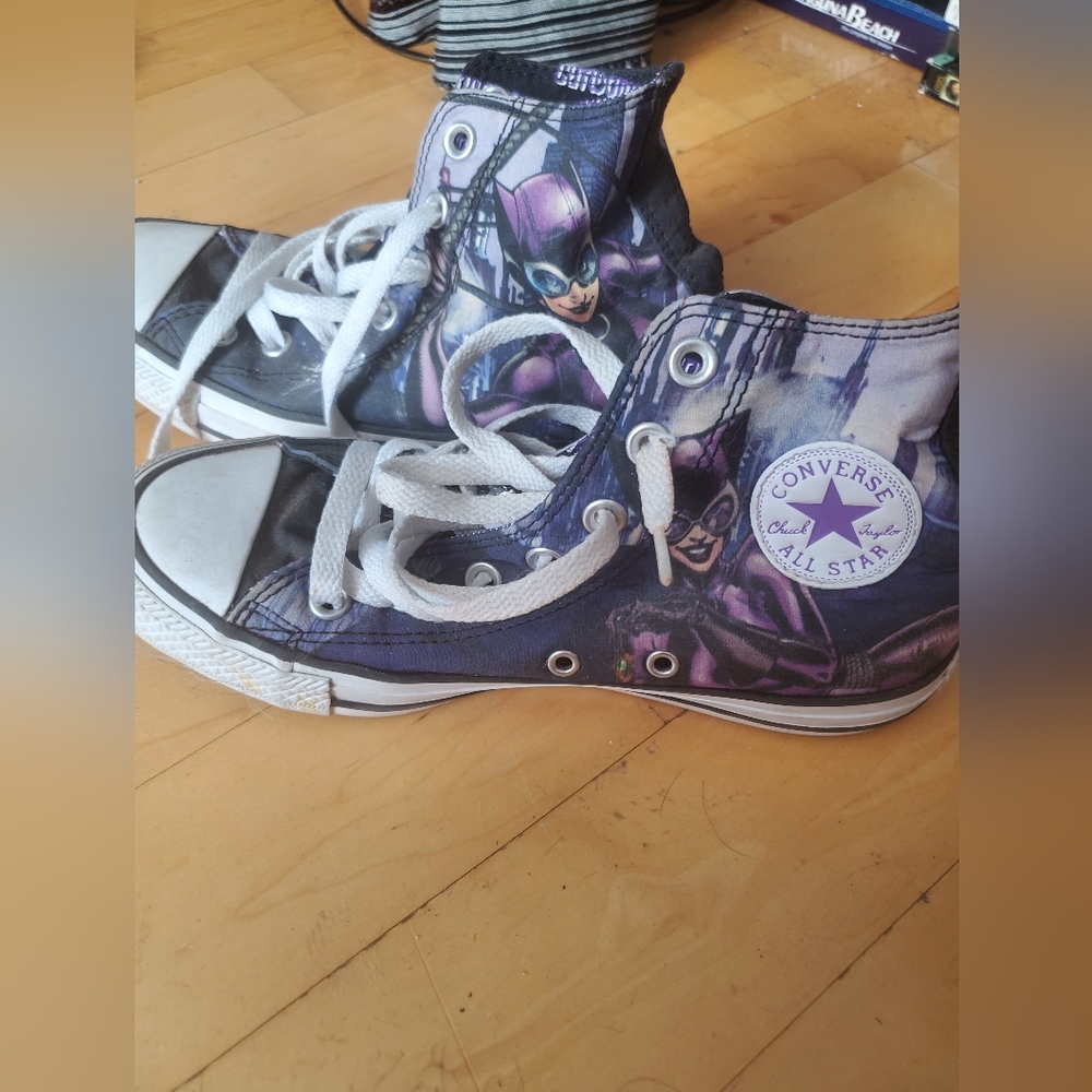 DC Catwoman Converses